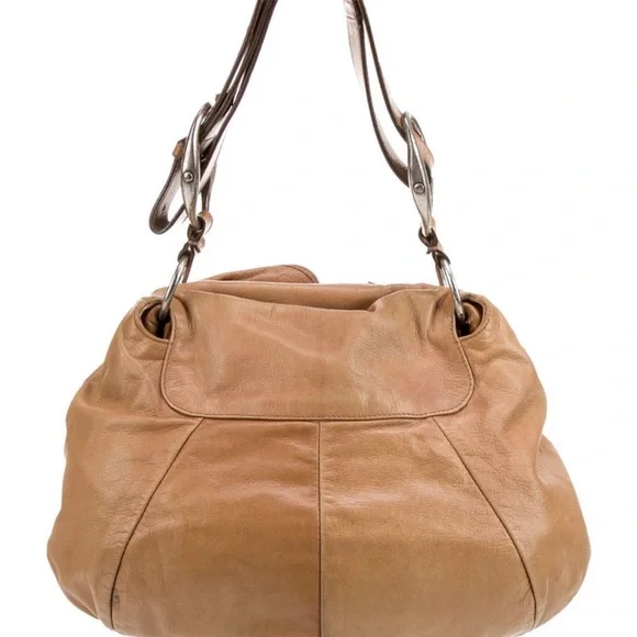 YVES SAINT LAURENT | YSL Authentic Rive Gouche Tan Leather Bag Purse - Picture 4 of 6